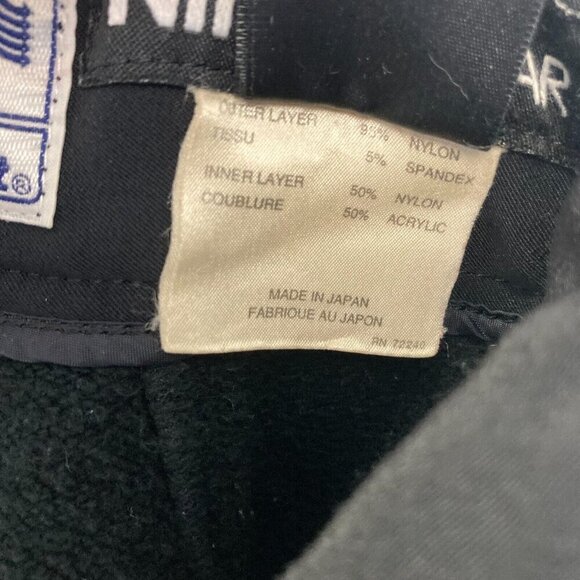 Vintage Nils Skiwear Snow Pants Womens Size 10 Stretch Ski Snow Black Zip Ankle - Picture 10 of 16
